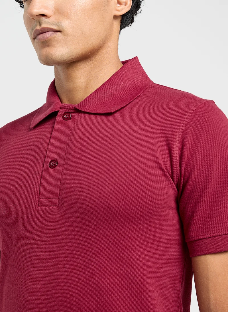 سفنتي فايف Essential Polo Shirt