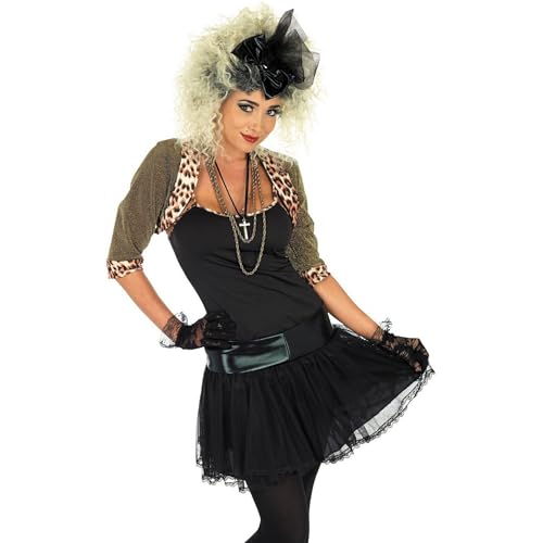 fun shack 80s Pop Star Costumes for Women, Vintage Pop Star Outfit 80s, Halloween Costume for Women, Large - Image 3