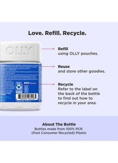 OLLY OLLY Kids Sleep Gummies, 0.5mg Melatonin, L Theanine, Chamomile, and Lemon Balm, Fall Asleep Faster, Raspberry - 70 Count  - Image 4