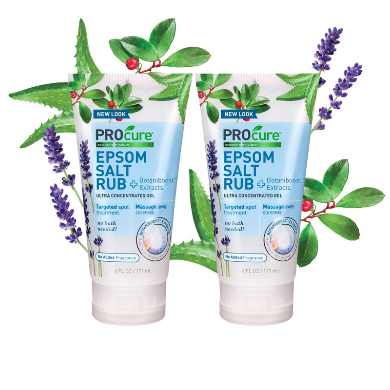 Procure Epsom Salt Rub Gel 2 Pack - Image 1