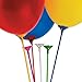 Fun Express Balloon Sticks with Cups 144 Pack Premium Plastic Balloon Holders for Party Decorations Centerpiece Accessories for Birthdays Weddings Events 6 Vibrant Colors - Image 2