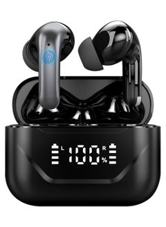 Translation Earbuds Real Time, 3 in 1 Language Translator Earbuds in Real Time 144 Languages & Accents, Translation Headphones Wireless Bluetooth, Ai Translating Earbuds Headphones APP Black