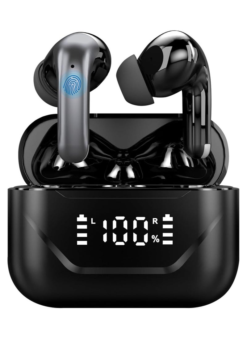 lekikpo - Translation Earbuds Real Time, 3 in 1 Language Translator Earbuds in Real Time 144 Languages & Accents, Translation Headphones Wireless Bluetooth, Ai Translating Earbuds Headphones APP Black - Image 1