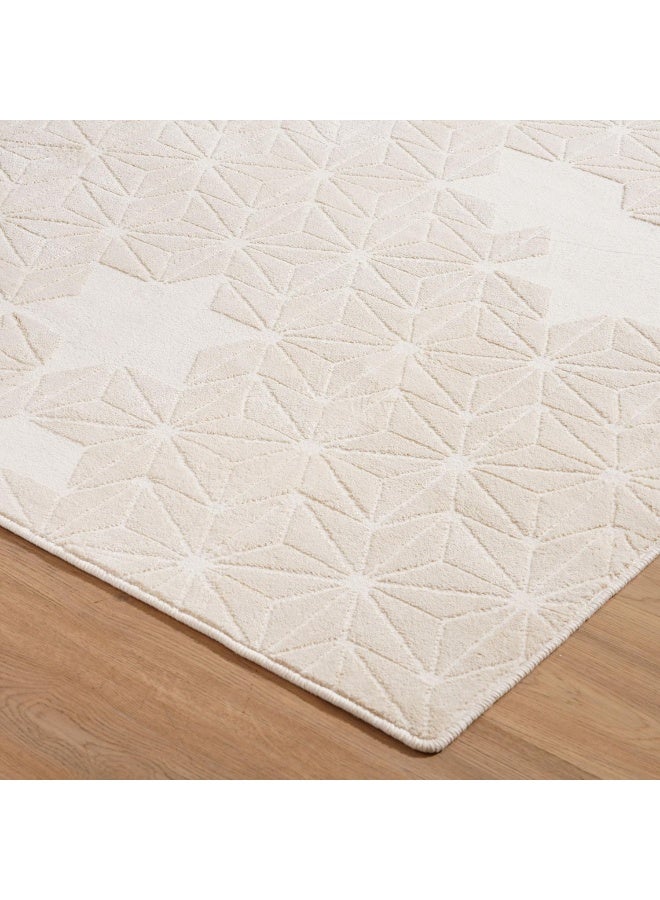 Pan Home Morphou Microfiber Rug 160x230cm - Beige - Image 1