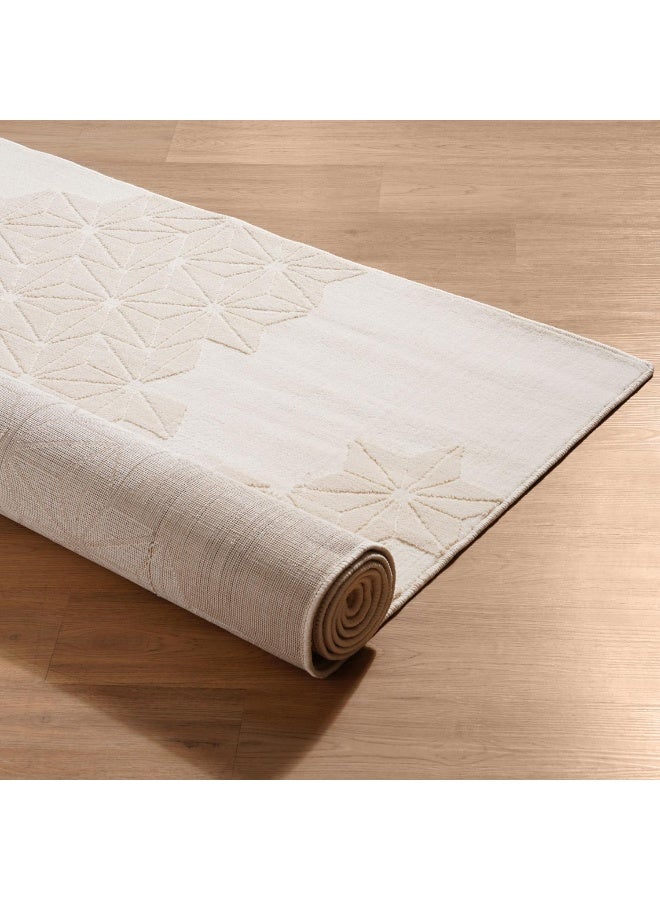 Pan Home Morphou Microfiber Rug 160x230cm - Beige - Image 4