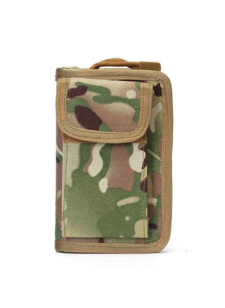Generic Multi-Functional Tactical Bag Camouflage Wallet 6-Inch Mobile Phone Bag Horizontal Grip Bag Nylon Material For Men And Women The Digital Jungle 