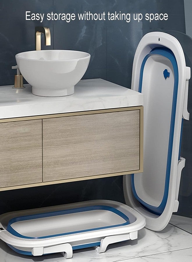 HSR Portable, Foldable Baby Bathtub, Baby Bath Tub with Soft Cushion, Baby Bathtub Newborn to Toddler 0-3 Year, Portable Travel Baby Tub - Image 2