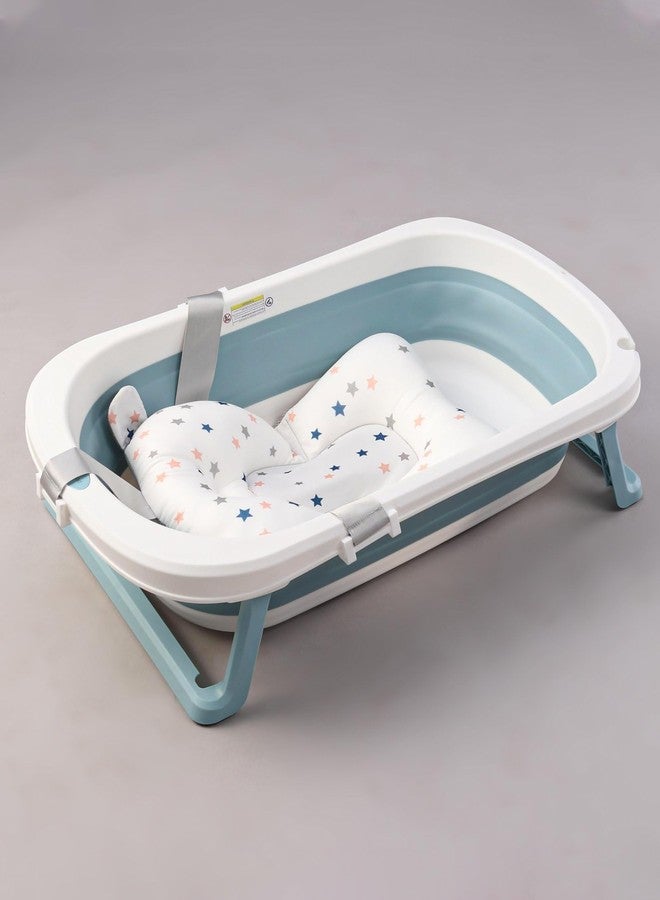 HSR Portable, Foldable Baby Bathtub, Baby Bath Tub with Soft Cushion, Baby Bathtub Newborn to Toddler 0-3 Year, Portable Travel Baby Tub - Image 5