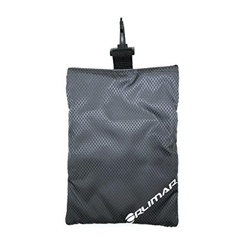 Orlimar Golf Detachable Accessory & Valuables Pouch, Sage Grey, Golfing Accessories for Men and Women, Tee Cell Phone Essentials Holder, Golf Bag Organizer with Clip - Image 2