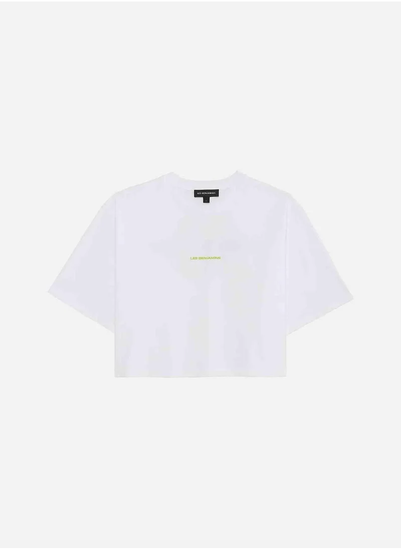 ليس بنجامنز CROP OVERSIZED TEE 022