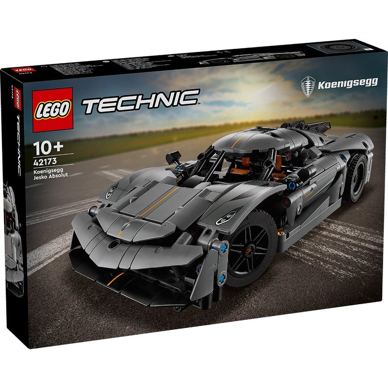 LEGO - Technic Koenigsegg Jesko Absolut Grey Hypercar 801 Pieces - 42173 - Image 1