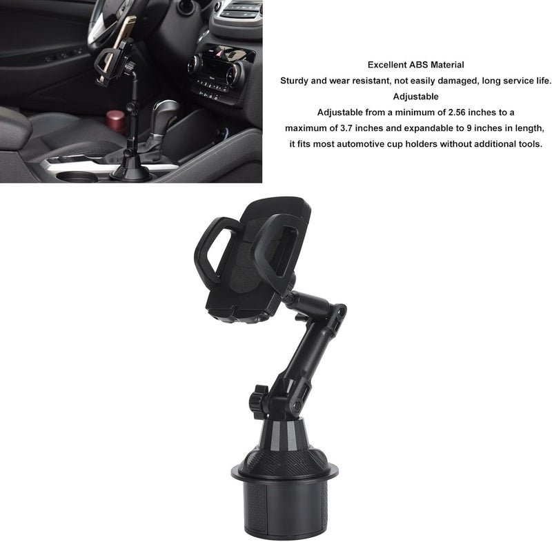 ANGGREK Cup Holder Phone Mount, Good Compatibility, 360° Rotating Drink Holder for Trucks - Image 3