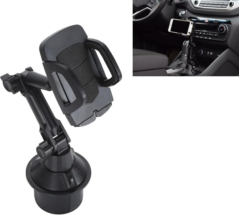 ANGGREK Cup Holder Phone Mount, Good Compatibility, 360° Rotating Drink Holder for Trucks - Image 2