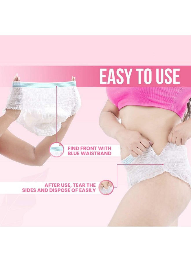 everteen - Period Care L-Xl Disposable Period Panties For Women, Cottony Soft, Menstrual Sanitary Pads Panty Enriched With Goodness Of Neem And Safflower - 1 Pack (10 Panties) 2X Faster Absorption, 360° Protection - Image 1