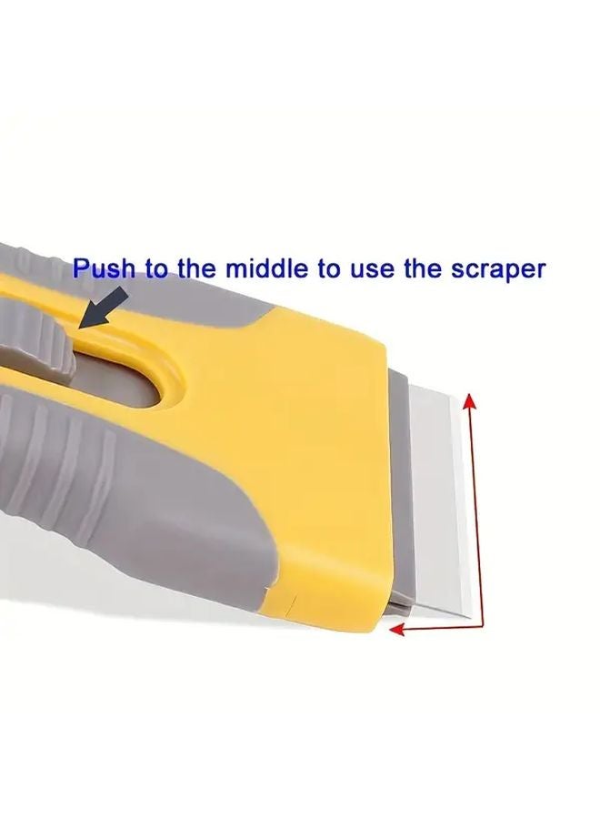 Enhanced Edition Multifunctional Ceramic Scraper Dual Head Non Scratch Glass Cooktop Cleaner - Image 3