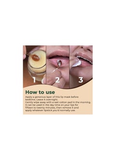 Organic Harvest Harvest Lip Plumping Sleeping Mask with Coffee Extracts, For Dry, Dull, Hydration & Repair of Chapped Lips | Best for Men & Women,8 gms  - Image 2