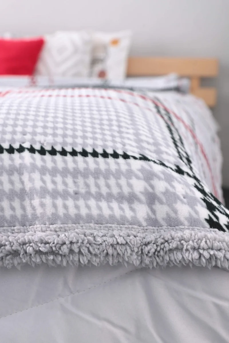 فافورا Sherpa Elba Double Sided Double Blanket