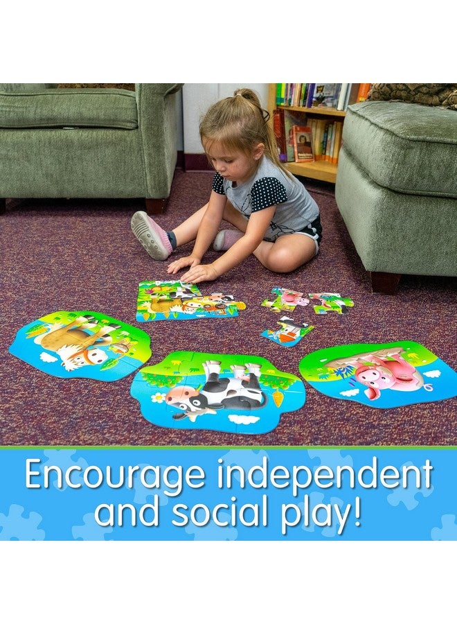 The Learning Journey: My First Puzzle Sets 4-In-A-Box Farm - Farm-Themed Puzzle Sets - Educational Toddler Toys & Activities for Children Ages 2-5 - Image 4