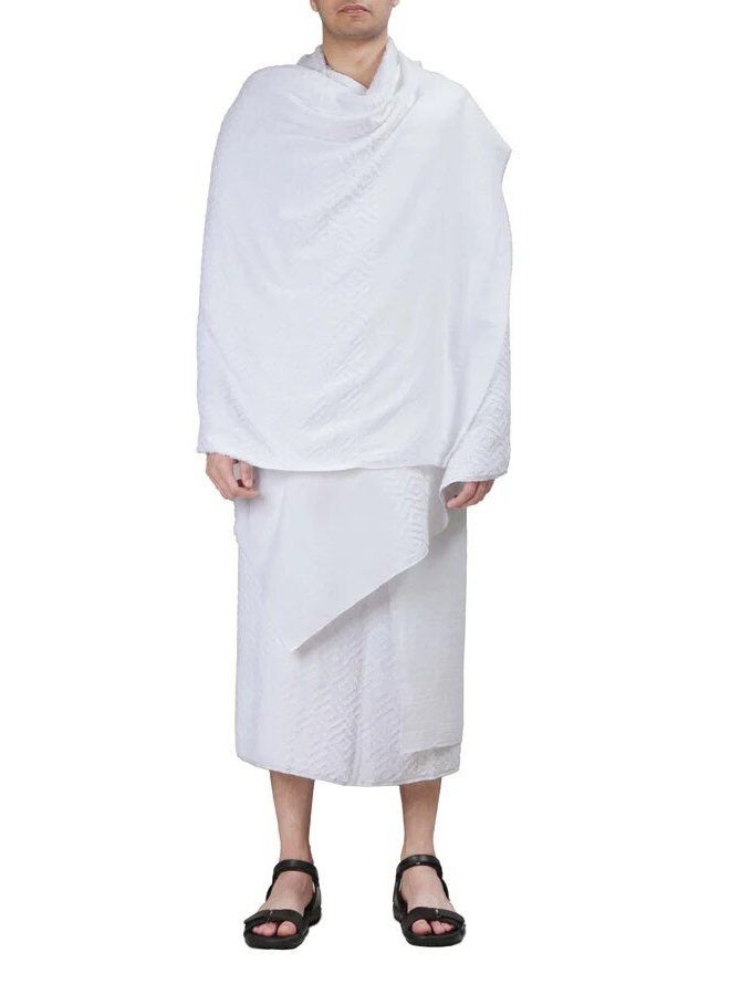 احرام للحج والعمرة قطن مصري 100% 1200 جرام - Image 1