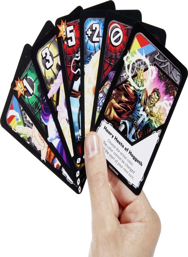 Mattel Games Ultimate Marvel Card Game Add-On Pack with Dr. Strange Character Deck & 2 Collectible Foil Cards, Gift for Collectors & Kids Ages 7 Years & Older - Image 3