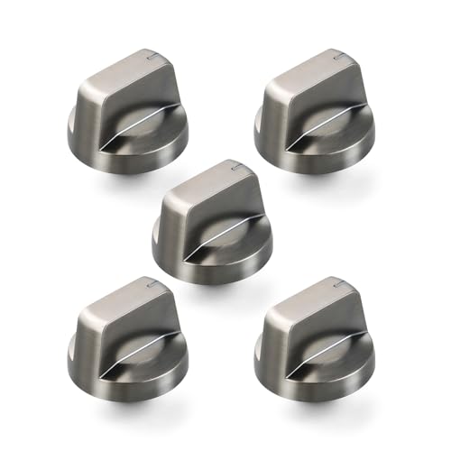 Anniparts DG9401480A Stove Knobs Replacement Parts for Samsung Range Stove Top Burner Knob Samsung NZ30K6330RS NZ36K6430RS 3036 Inch Smart Electric Cooktop Knobnz930 5 Burner Control Assembly Knobs 5 Pcs - Image 1