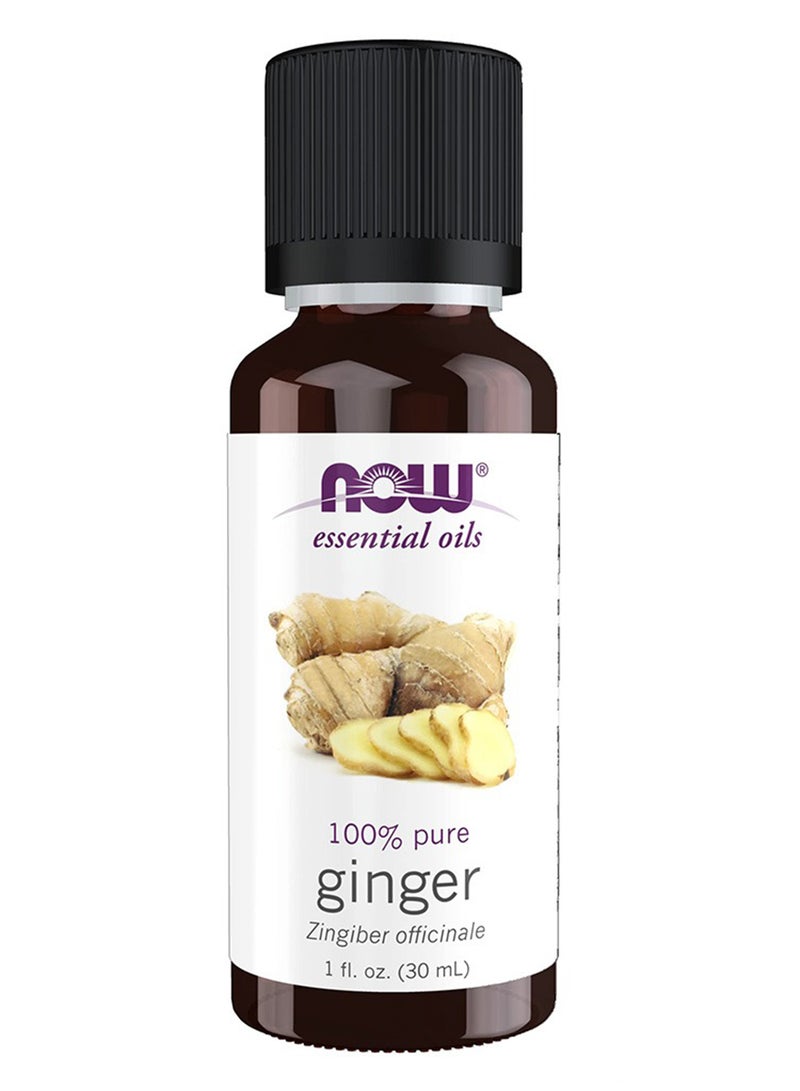 now Essential Oils Ginger Oil For Aromatherapy 30Ml - Image 1