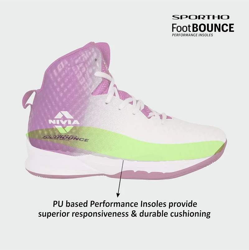 Nivia  Engraver Basketball Shoes for Men for Men | Best Price UAE