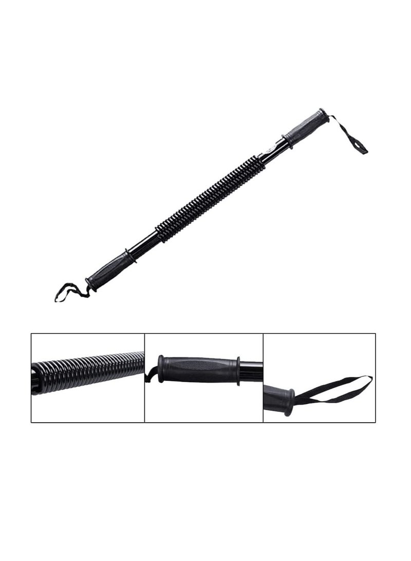 H PRO Power Twister Bar| Upper Body Exercise Bar for Chest Shoulder Forearm & Bicep| Arm Strength Training Workout Equipment| 40KG Resistant Fitness Flexible Bar - Image 5