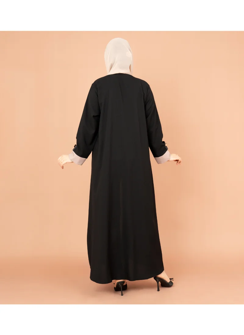 اكسا عباية انيقة لونين