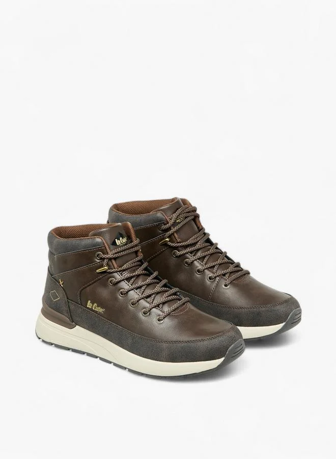 لي كوبر حذاء رجالي للكاحل بألواح