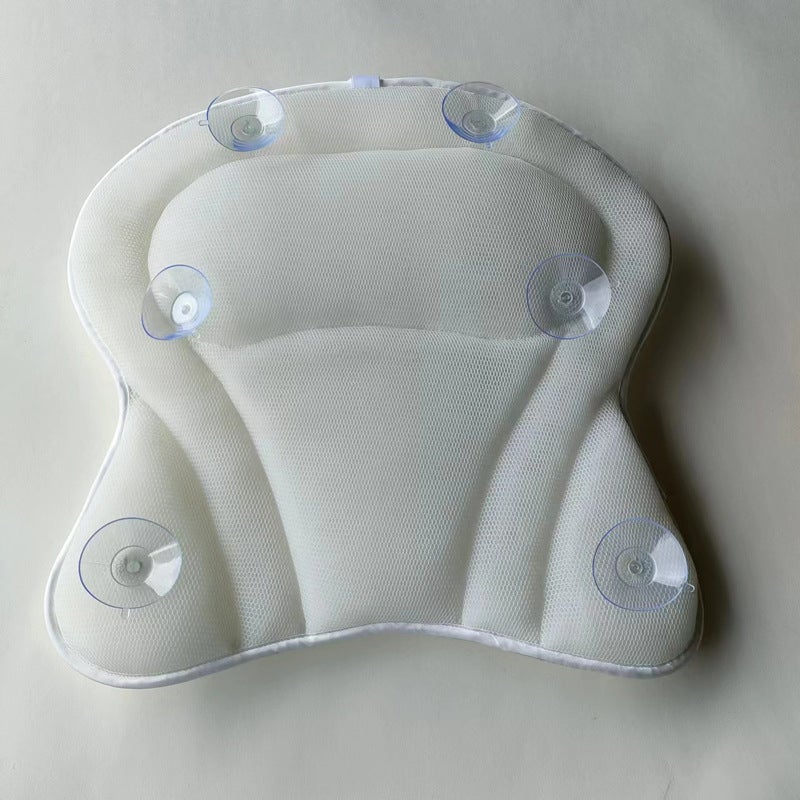 Ready Stock Bathtub Pillow Cushion Headrest Cross-Border Supply Hotel Hot Spring Spa Massage White Bathtub Pillow(Grey, 42*44*7) - Image 4