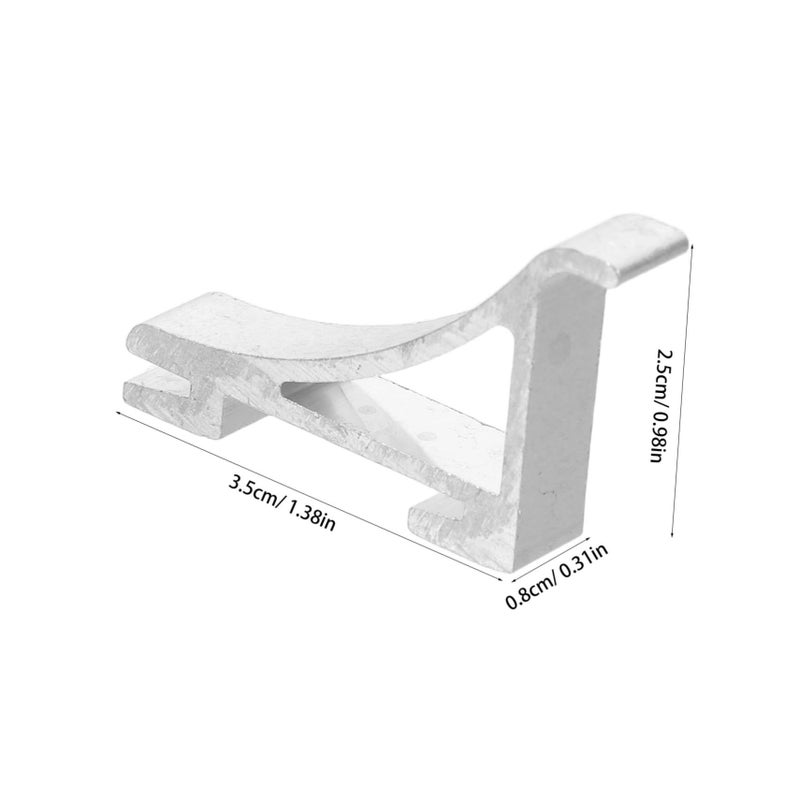 TEHAUX 10 Pack Fridge Shelf Clips For RV Freezer Cooler Organizer - Image 3