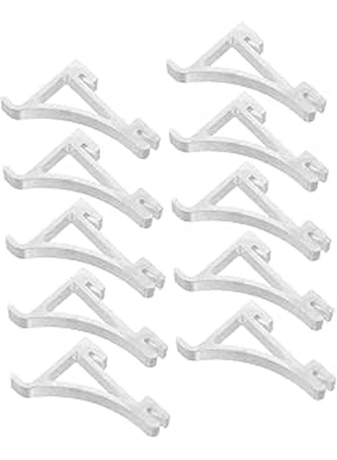 TEHAUX 10 Pack Fridge Shelf Clips For RV Freezer Cooler Organizer - Image 1