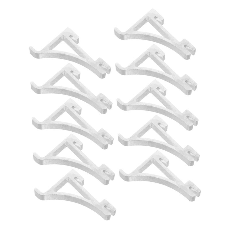 TEHAUX 10 Pack Fridge Shelf Clips For RV Freezer Cooler Organizer - Image 2