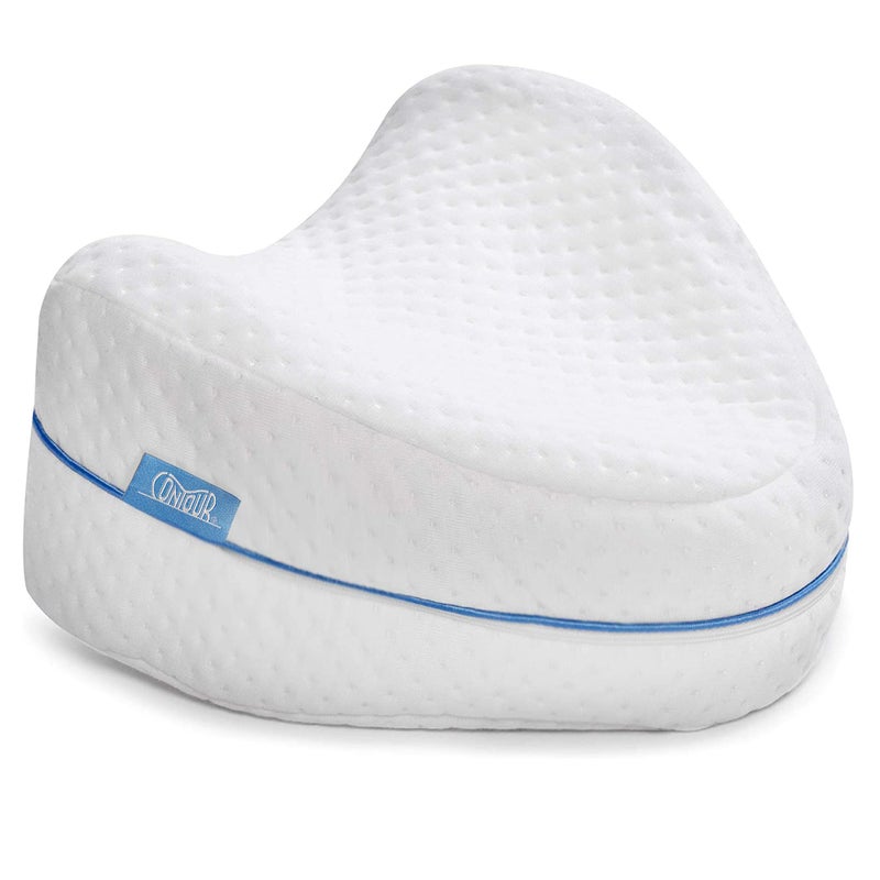 Contour Legacy Leg  Knee Foam Support Pillow for Side Sleepers Soothing Relief for Back HIPS Knees Joints Nerves  Muscles - Image 1