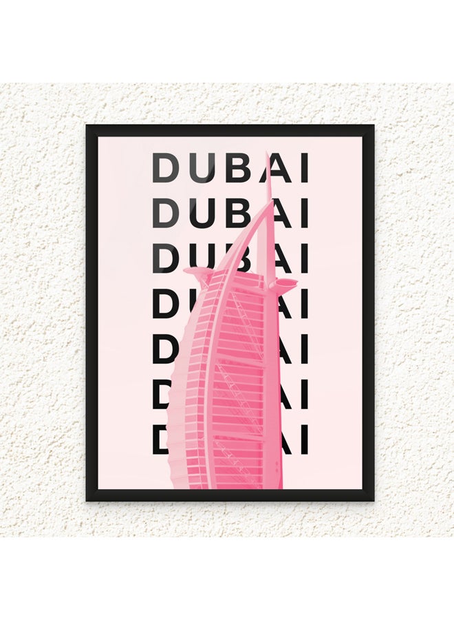 آرت دیکور  ديكور فني مؤطر الفنون الجميلة صورة طباعة من دبي الطباعة الجدار الفن برج العرب ملصق سفر جدار ديكور للمنزل غرفة معيشة غرفة نوم الفنادق - Image 1