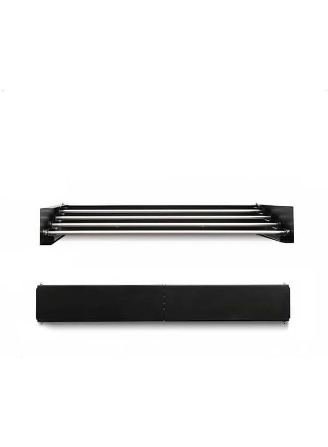 N.S STEEL NS Folding Clothes Drying Rack Wall Mounted Magic Retractable Drying Rack 30kg Capacity Length with Wall Mold and Long Screwdriver - Image 3