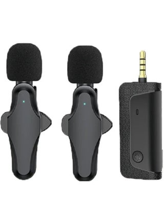 Wireless Lavalier Microphones for iPhone, iPad, Android, Camera, USB-C Microphone, 7-Hour Battery, Mini Microphone with Noise Reduction for Video Recording, Vlog, YouTube, TikTok - pzsku/Z9C0C84F88679420608DFZ/45/1746626911/1ab992d0-e3d0-4387-b4a8-292927d0411b
