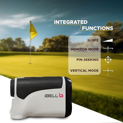 IBELL TOOLS IBELL 800 Yards Laser Rangefinder for Golf & Construction Range Finder Distance Measuring with High-Precision Flag Pole Locking ︱Slope Compensation Mode - Image 3
