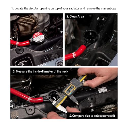 Mishimoto High-Pressure 1.3 Bar Radiator Cap Small - Image 5