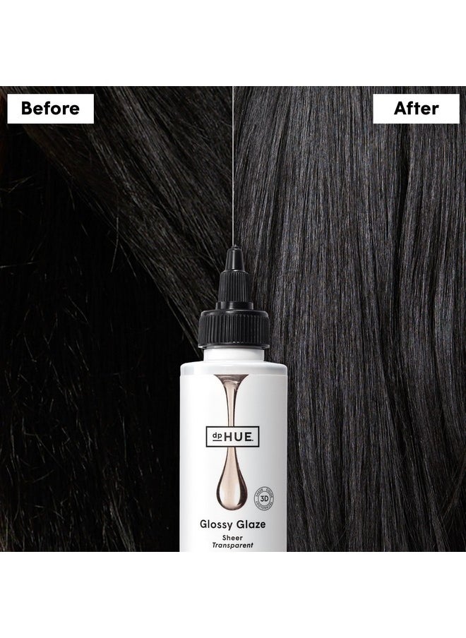 dpHUE - Glossy Glaze, Sheer - 4 Fl Oz - In-Shower Conditioning Glaze For Luminous Shine - Paraben, Sls & Sles Sulfate Free - Leaping Bunny Certified - Image 1