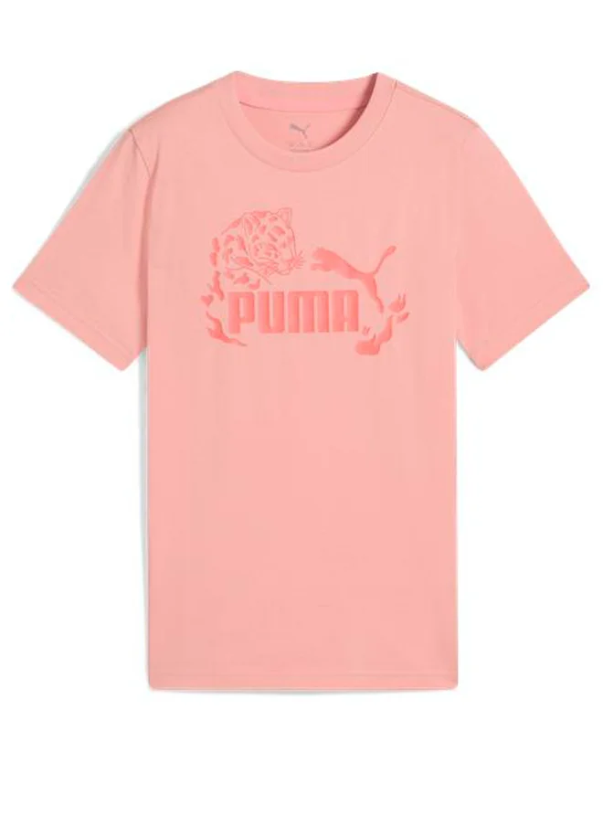 PUMA Youth Flaming Love Graphic T-Shirt