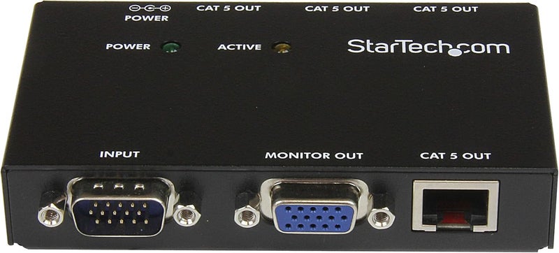 StarTech.com ST1214T 4-Port VGA Over CAT5 Video Extender - 450 ft (150 m) Range - Image 2