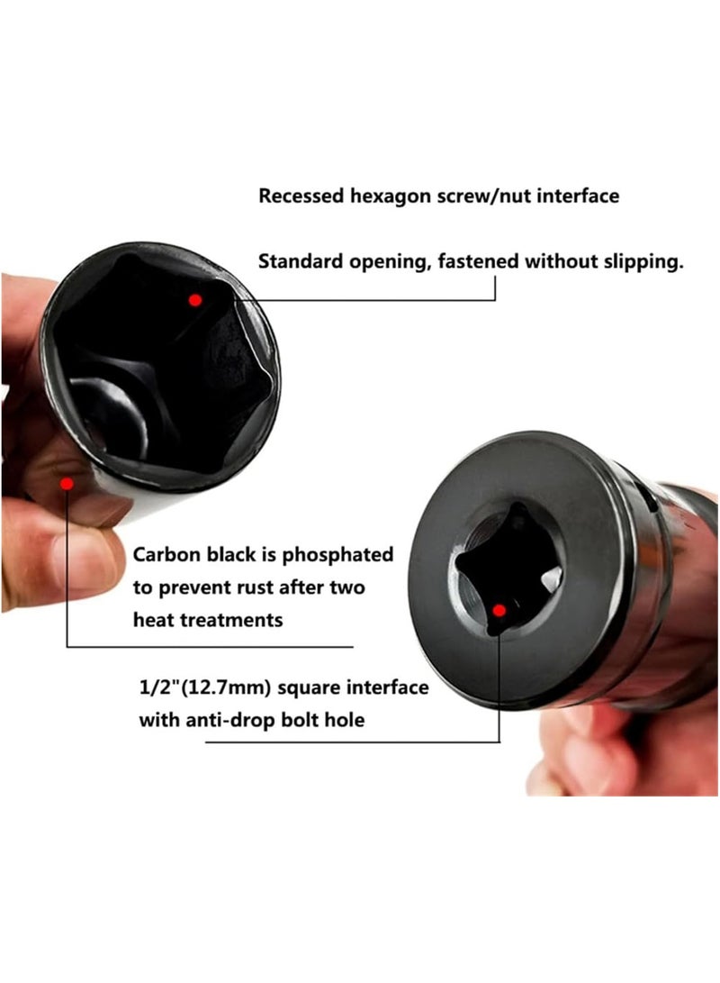 NANAO Wrench Socket Set,Professional Driver Kit | Professional Shockproof Socket Tool Set for Home Maintenance, Electrical, Garage, Workshop - Image 4