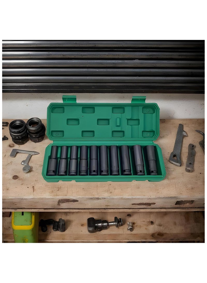 NANAO Wrench Socket Set,Professional Driver Kit | Professional Shockproof Socket Tool Set for Home Maintenance, Electrical, Garage, Workshop - Image 2