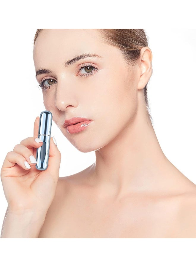 MOMENT زجاجة عطر قابلة لإعادة التعبئة 1 قطعة 5 مل رذاذ محمول فارغ لحفظ العطر للسفر بعد الحلاقة والعطلات والخروج ليلاً - Image 4