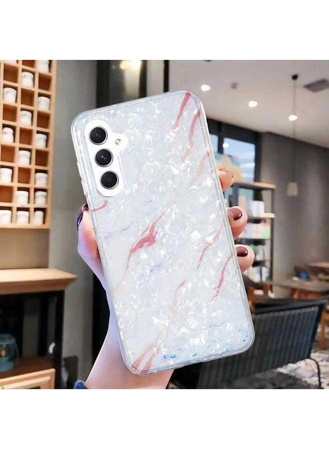 S-TOP Case For Samsung Galaxy A24 4G IMD Shell Pattern TPU Phone Case - Image 4