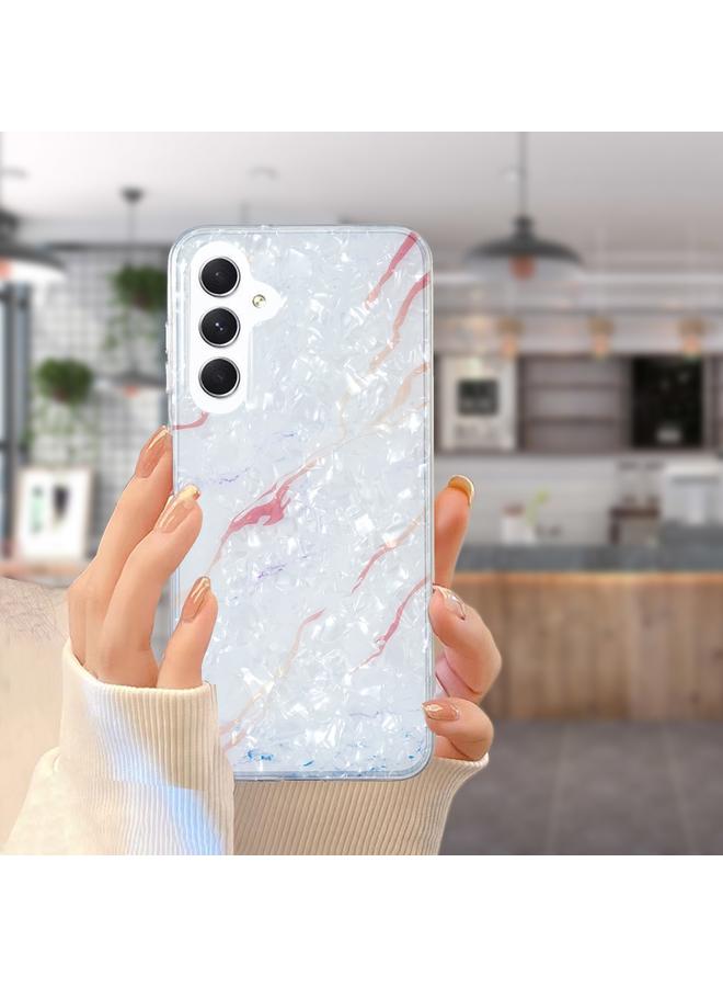 S-TOP Case For Samsung Galaxy A24 4G IMD Shell Pattern TPU Phone Case - Image 5