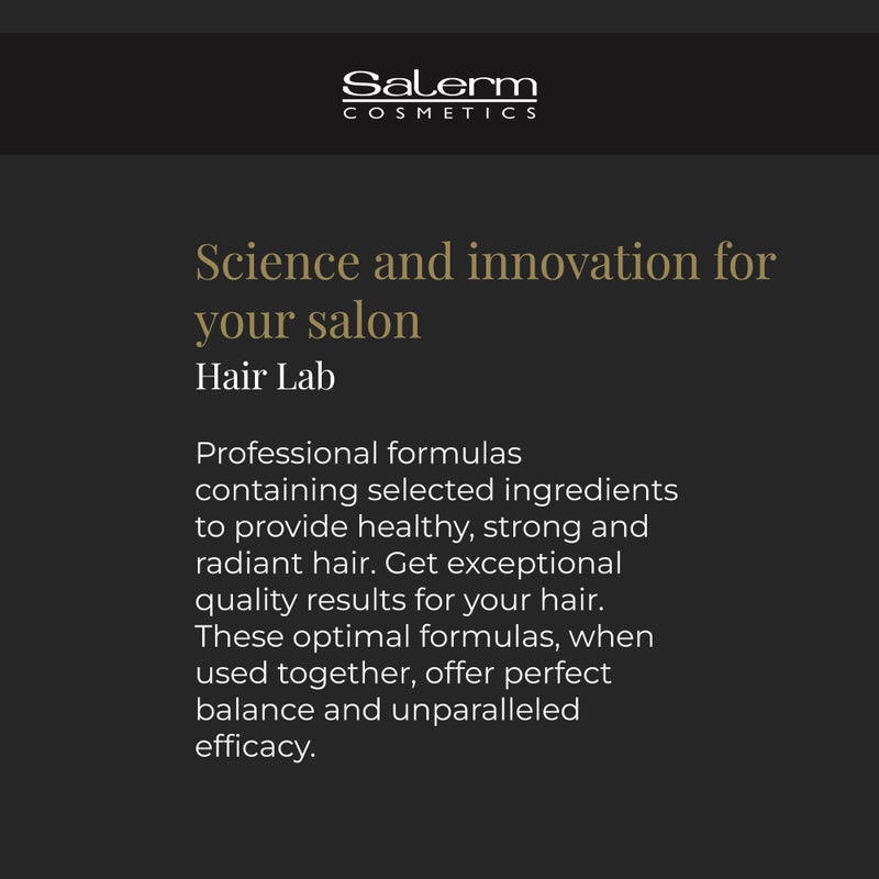 SALERM - Keratin Shampoo - Lisos Hair Lab - 300 ml - Controls Hair Frizz - Smooth and Straight - With Heat Protector - Eases Styling - Sulfate-Free and Paraben-Free Shampoo - Image 5