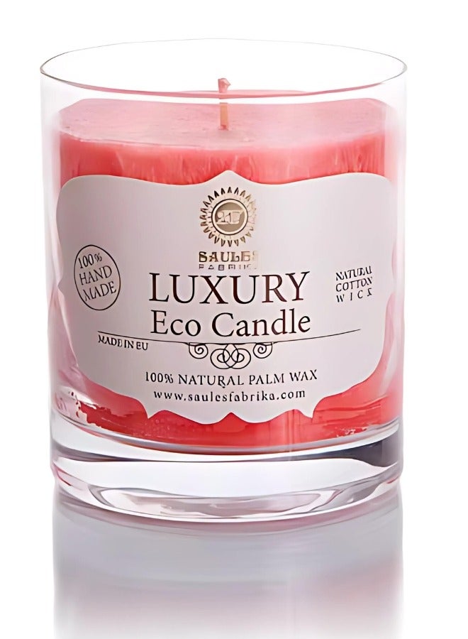 Saules Fabrika Mirabella Scented Palm Wax Candle - 180g Premium Aromatherapy Candle - Handmade in EU by Saules Fabrika - Long-Lasting Luxury Candle for Home and Office - Image 1